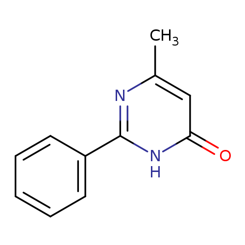 Cc1cc(=O)[nH]c(n1)c1ccccc1