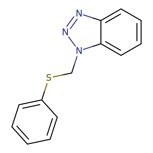 c1ccc(cc1)SCn1nnc2c1cccc2