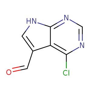 O=Cc1c[nH]c2c1c(Cl)ncn2