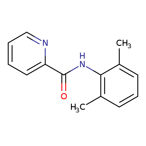 O=C(c1ccccn1)Nc1c(C)cccc1C