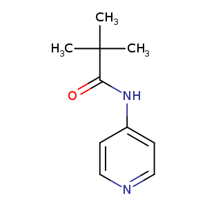 O=C(C(C)(C)C)Nc1ccncc1
