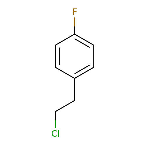 ClCCc1ccc(cc1)F