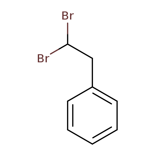 BrC(Cc1ccccc1)Br