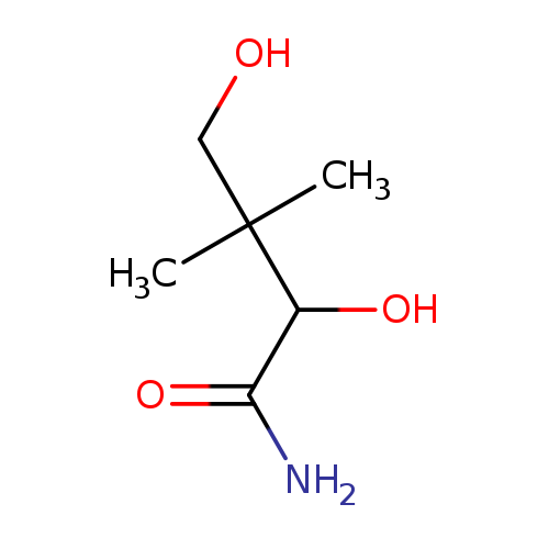 OCC(C(C(=O)N)O)(C)C