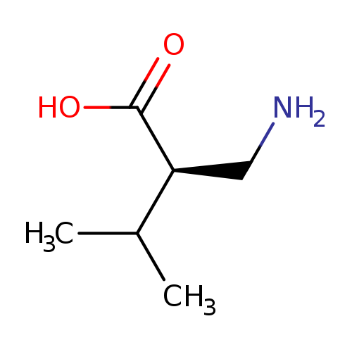 NC[C@H](C(=O)O)C(C)C