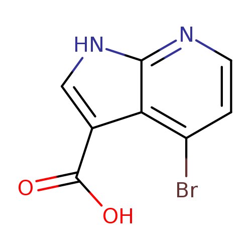 OC(=O)c1c[nH]c2c1c(Br)ccn2