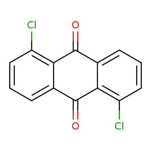 Clc1cccc2c1C(=O)c1cccc(c1C2=O)Cl