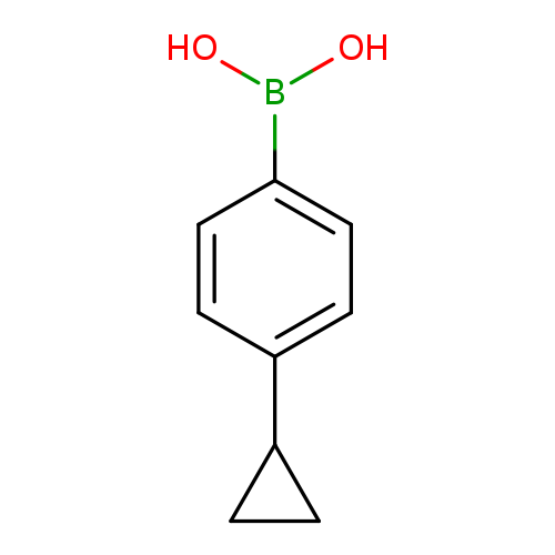 OB(c1ccc(cc1)C1CC1)O