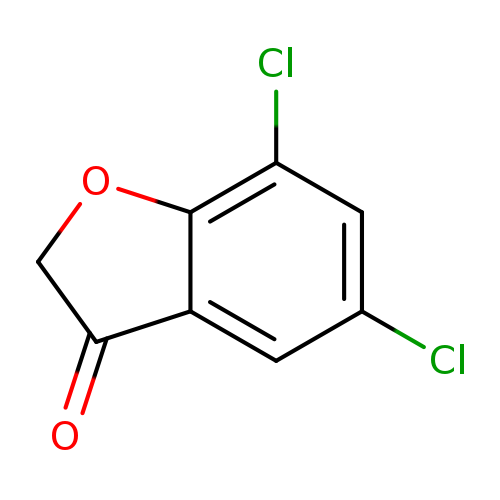 Clc1cc(Cl)c2c(c1)C(=O)CO2