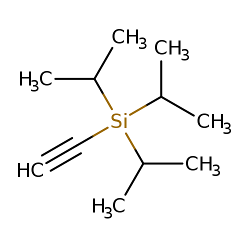 CC([Si](C(C)C)(C(C)C)C#C)C