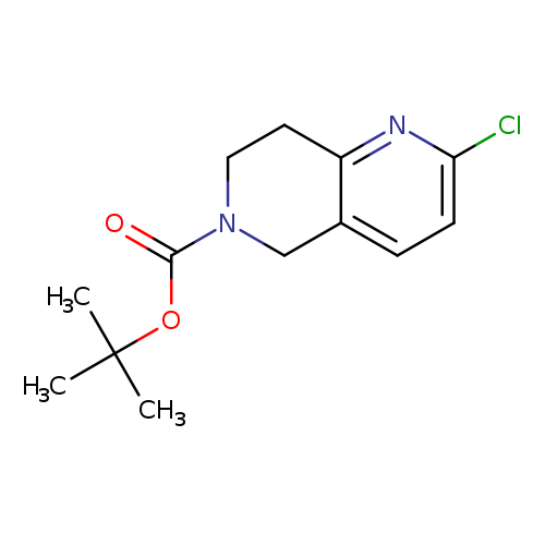 O=C(N1CCc2c(C1)ccc(n2)Cl)OC(C)(C)C