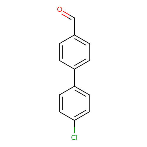O=Cc1ccc(cc1)c1ccc(cc1)Cl