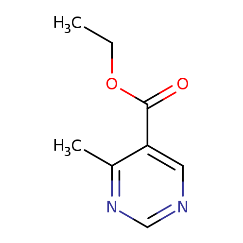 CCOC(=O)c1cncnc1C