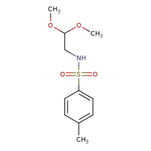 COC(CNS(=O)(=O)c1ccc(cc1)C)OC