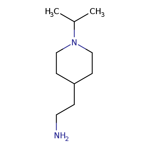 NCCC1CCN(CC1)C(C)C