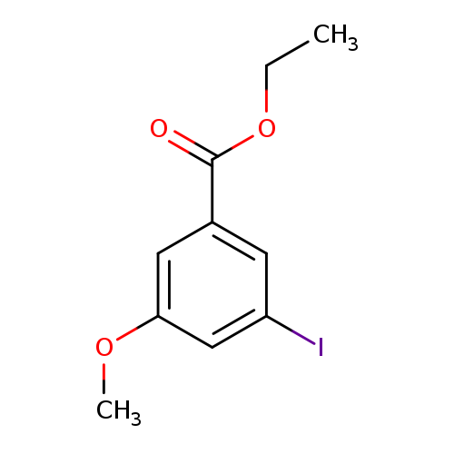 CCOC(=O)c1cc(I)cc(c1)OC