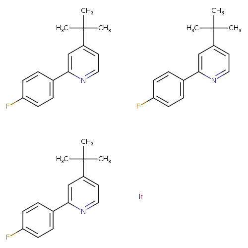 CC(C1=CC(C2=CC=C(F)C=C2)=NC=C1)(C)C.CC(C3=CC(C4=CC=C(F)C=C4)=NC=C3)(C)C.CC(C5=CC(C6=CC=C(F)C=C6)=NC=C5)(C)C.[Ir]