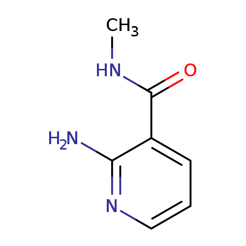 CNC(=O)c1cccnc1N