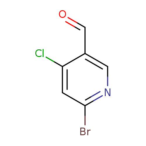 Clc1cc(Br)ncc1C=O