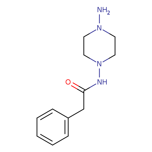 NN1CCN(CC1)NC(=O)Cc1ccccc1