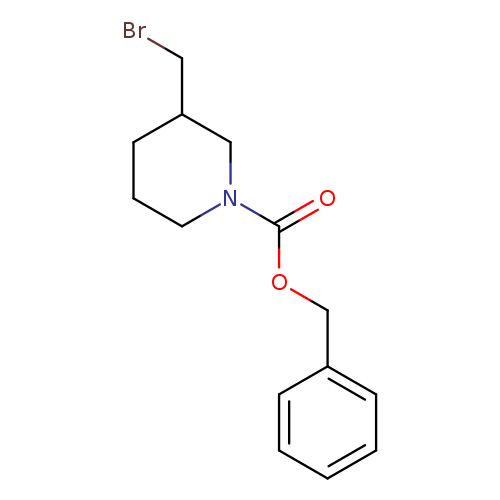 BrCC1CCCN(C1)C(=O)OCc1ccccc1