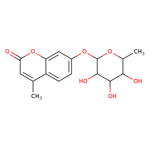 OC1C(OC(C(C1O)O)C)Oc1ccc2c(c1)oc(=O)cc2C