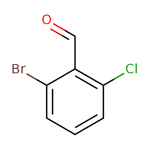 O=Cc1c(Cl)cccc1Br