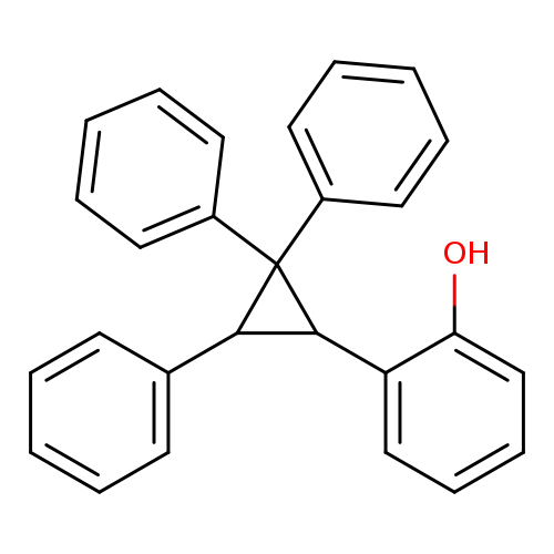 Oc1ccccc1C1C(C1(c1ccccc1)c1ccccc1)c1ccccc1