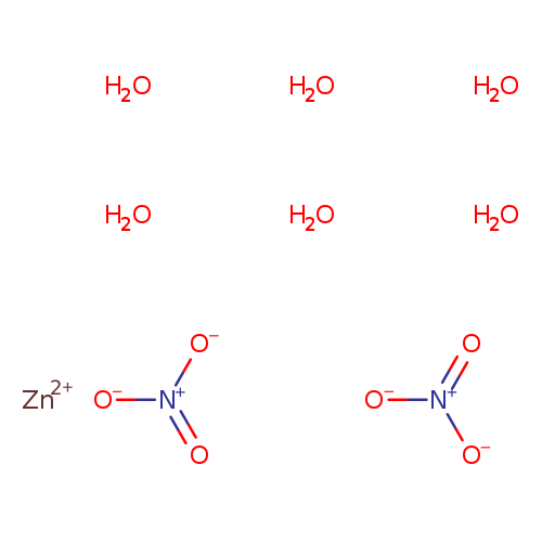 [O-][N+](=O)[O-].[O-][N+](=O)[O-].O.O.O.O.O.O.[Zn+2]