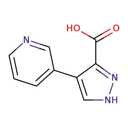 OC(=O)c1n[nH]cc1c1cccnc1
