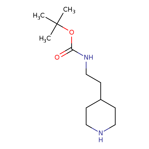 O=C(OC(C)(C)C)NCCC1CCNCC1