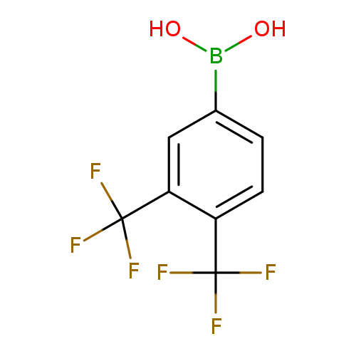 OB(c1ccc(c(c1)C(F)(F)F)C(F)(F)F)O