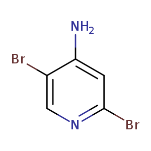 Brc1ncc(c(c1)N)Br
