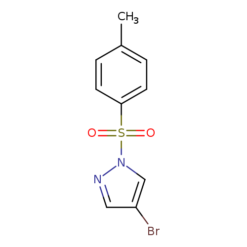 Cc1ccc(cc1)S(=O)(=O)n1ncc(c1)Br