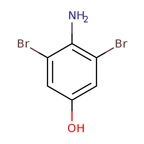 Oc1cc(Br)c(c(c1)Br)N