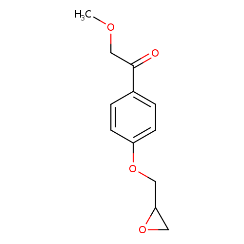 COCC(=O)c1ccc(cc1)OCC1OC1