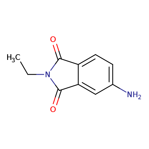 CCN1C(=O)c2c(C1=O)ccc(c2)N