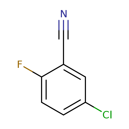 N#Cc1cc(Cl)ccc1F