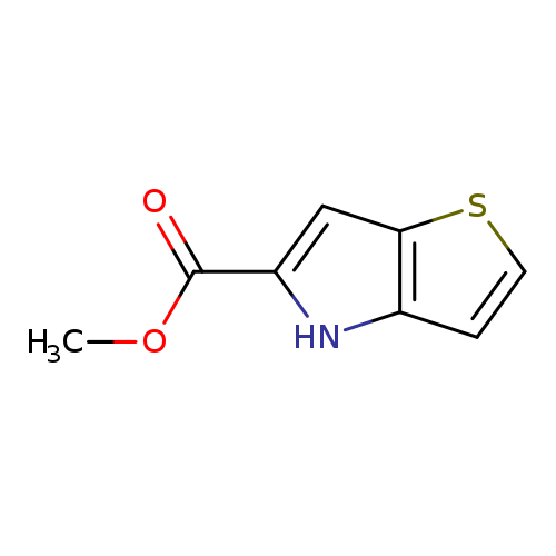 COC(=O)c1cc2c([nH]1)ccs2