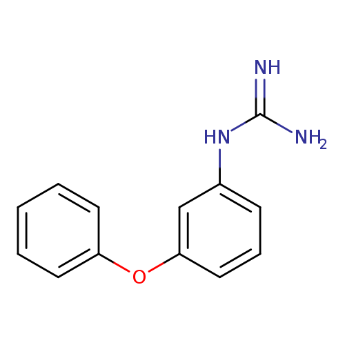 NC(=N)Nc1cccc(c1)Oc1ccccc1
