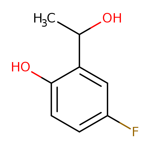 Fc1ccc(c(c1)C(O)C)O