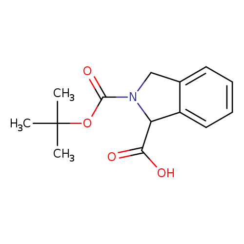 OC(=O)C1N(Cc2c1cccc2)C(=O)OC(C)(C)C