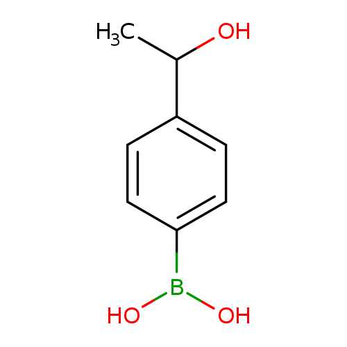 OB(c1ccc(cc1)C(O)C)O