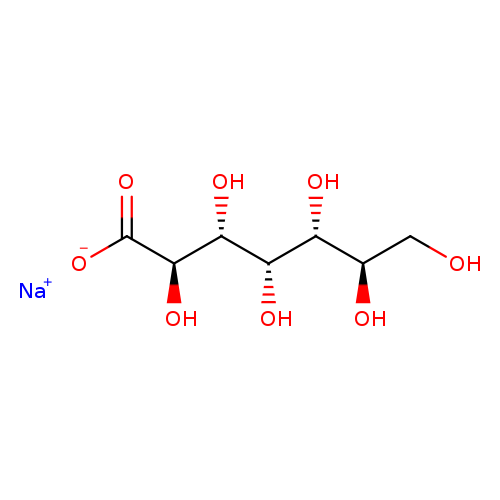 OC[C@H]([C@H]([C@@H]([C@H]([C@H](C(=O)[O-])O)O)O)O)O.[Na+]