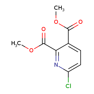 COC(=O)c1nc(Cl)ccc1C(=O)OC