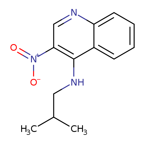 CC(CNc1c(cnc2c1cccc2)[N+](=O)[O-])C