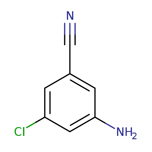 N#Cc1cc(N)cc(c1)Cl