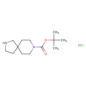 O=C(N1CCC2(CC1)CNCC2)OC(C)(C)C.Cl
