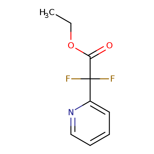 CCOC(=O)C(c1ccccn1)(F)F