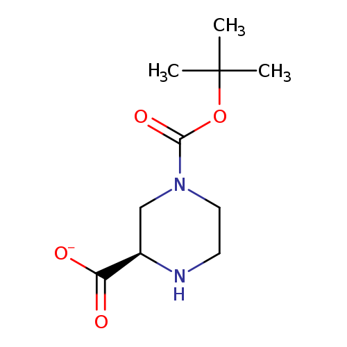 [O-]C(=O)[C@@H]1NCCN(C1)C(=O)OC(C)(C)C